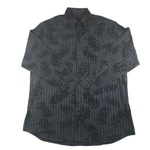 NWT Cultura Paisley Button Down Shirt